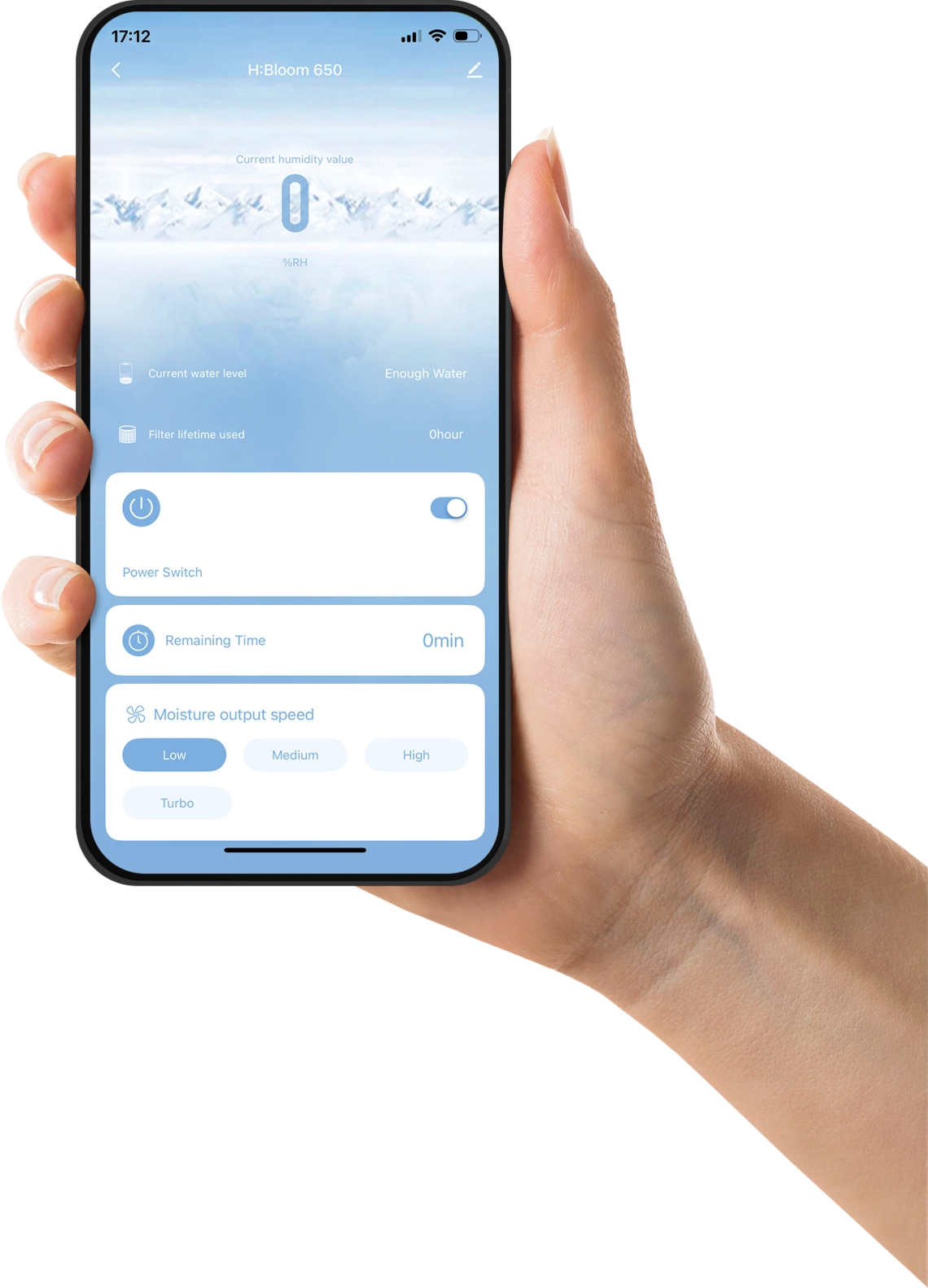 MyCond H:BLOOM 650 Vgrajen Wi-Fi za upravljanje