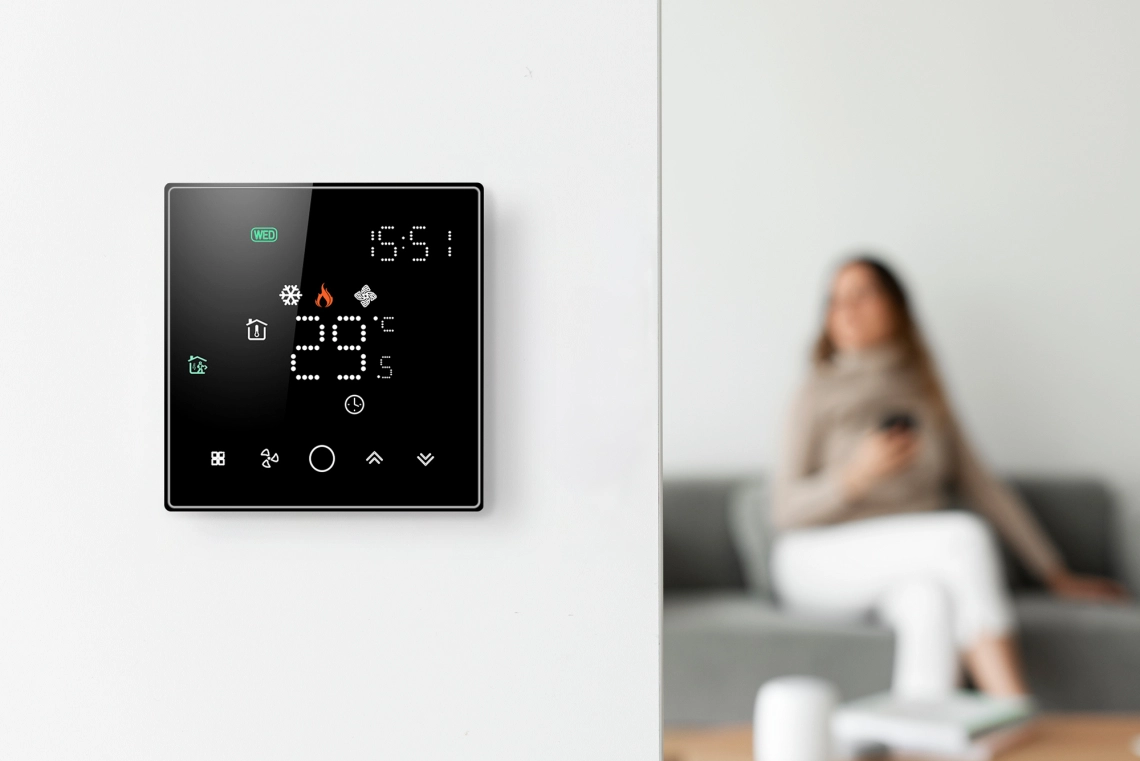 Ventilatorski termostat MyСond Block Sodobni termostat za dom