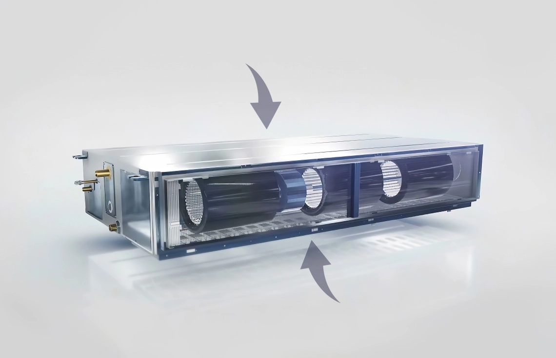 MyCond Medium ESP kompakten dizajn z dvojnim ventilatorjem