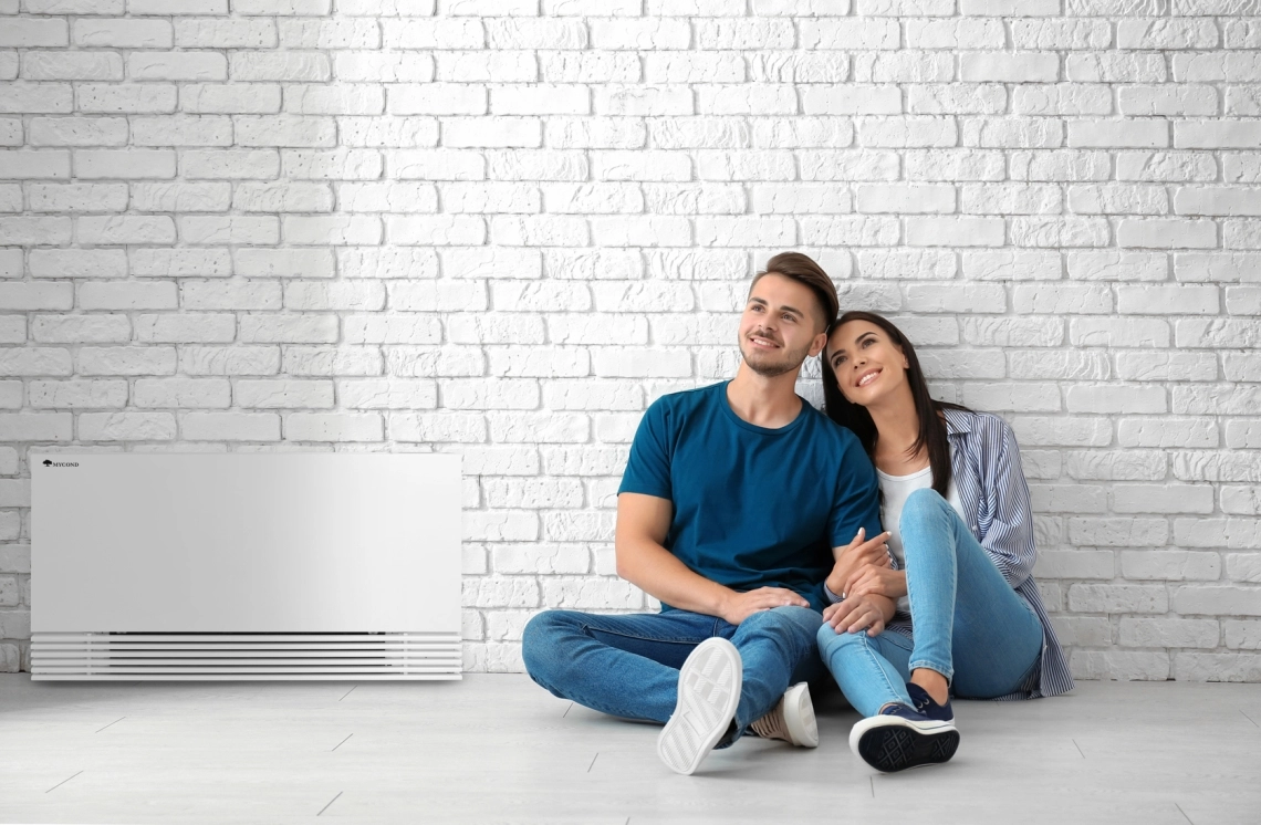MyCon Silent Ventilatorska enota serije Silent za učinkovito talno hlajenje.