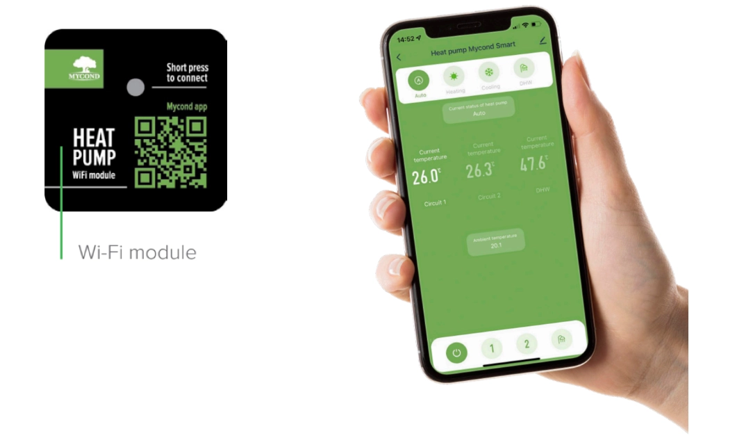 Mobilna aplikacija Mycond BeeEco