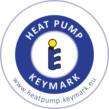 Razdeljena toplotna črpalka serije MyCond BeeSmart s certifikatom Keymark.