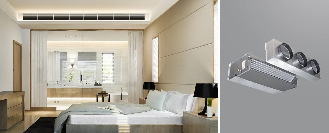 MyCond HPL Sodobna hotelska soba s srednjo ventilatorsko enoto ESP.