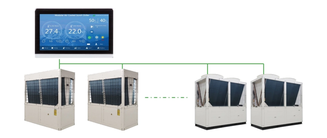 Toplotne črpalke MyCond Inverter MCU-YHI s senzorskim krmiljenjem