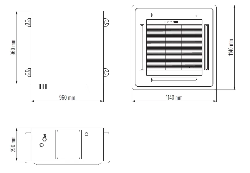 MyCond MCFK-A2/4 skupne dimenzije - 4