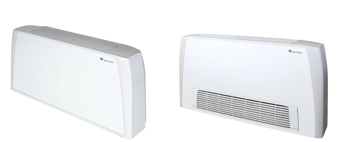 Enota MyCond SEC/F fan coil zagotavlja učinkovito distribucijo zraka.