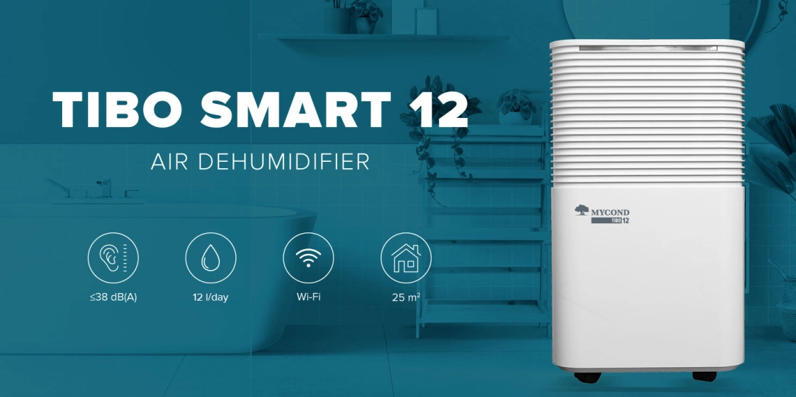 MyCond TIBO Smart 12 učinkovito razvlaževanje zraka za velike prostore