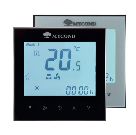Termostat MyCond TRF-B2 bele in črne barve