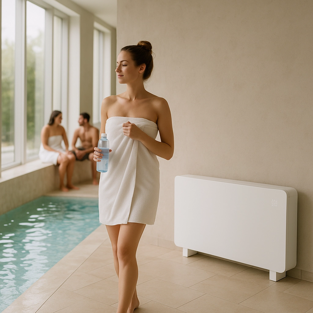 Energetsko učinkovit razvlaževalec zraka za bazen z nizko stopnjo hrupa Mycond MBA G