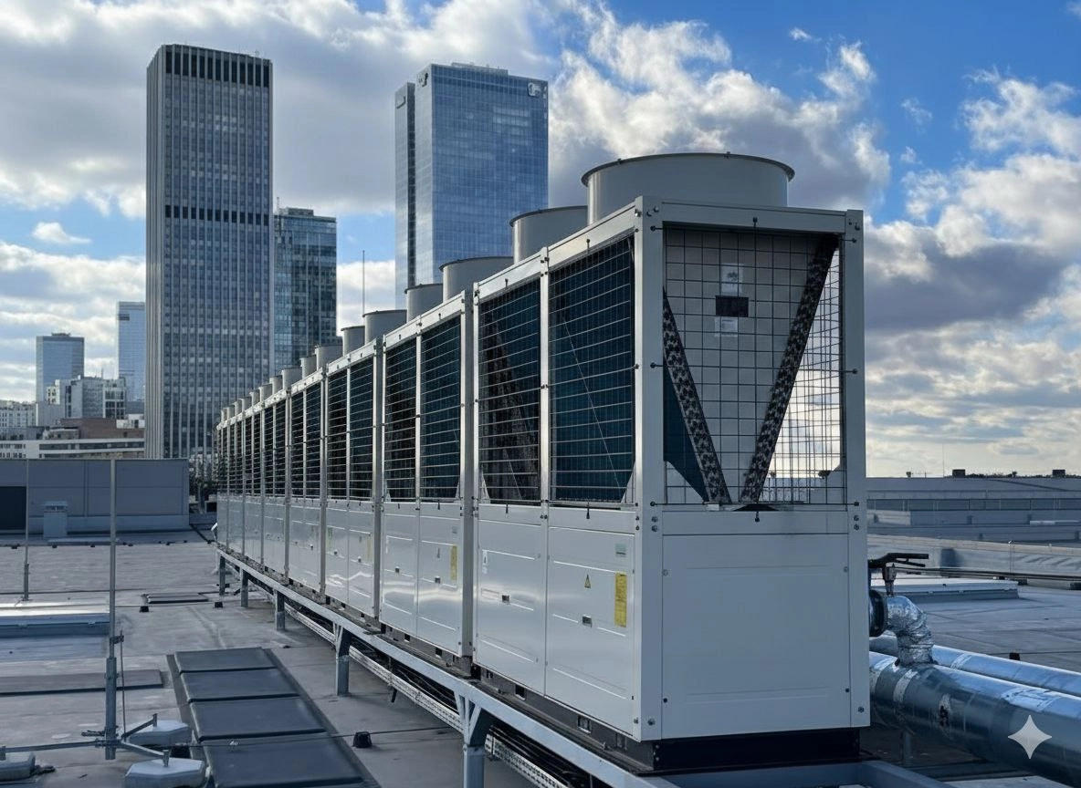 Modularna toplotna črpalka neprekinjeno delovanje Mycond MCU-YHE