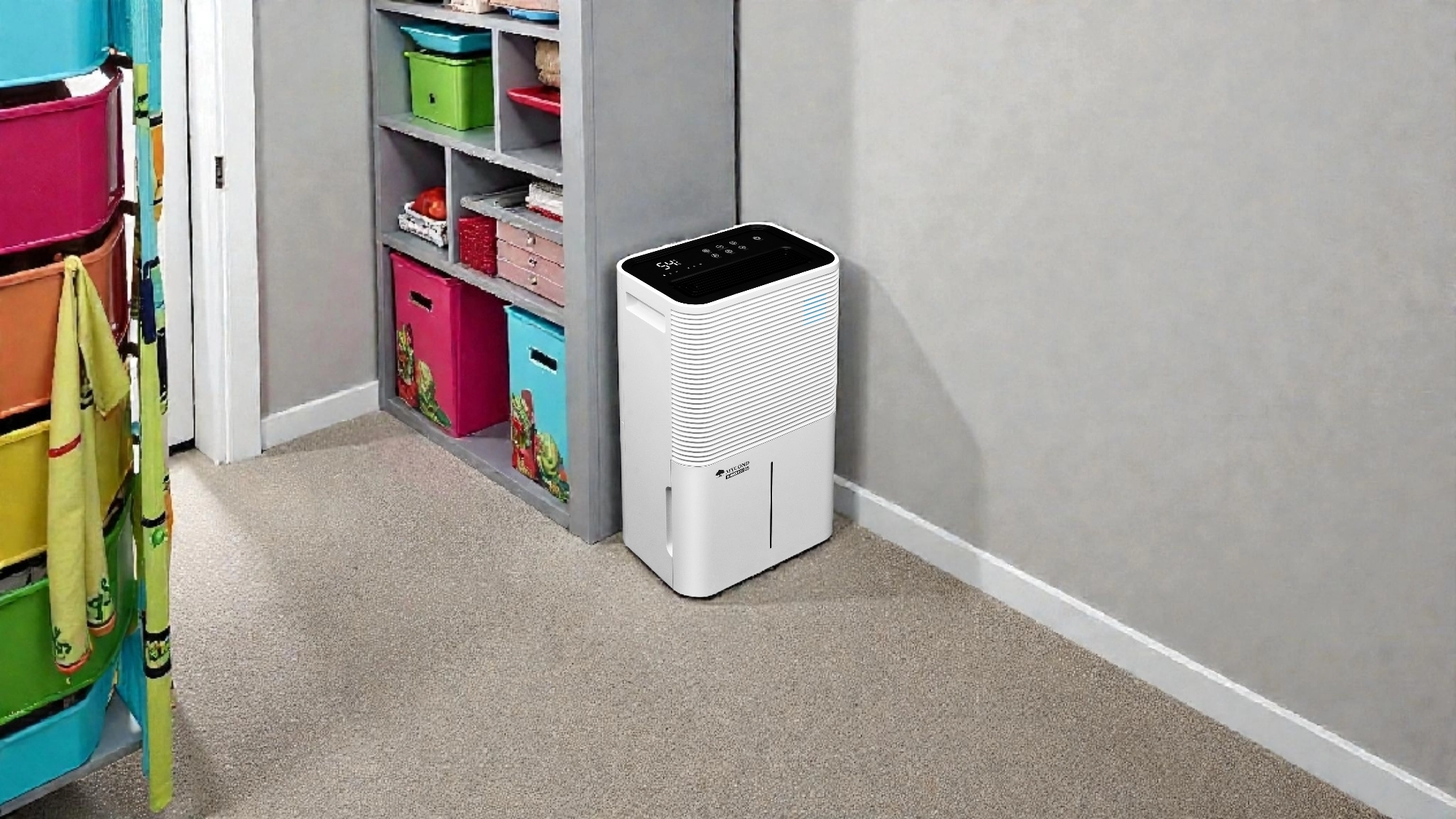 Razvlaževalnik zraka s HEPA in ogljikovim filtrom za nadzor vlage Mycond Roomer Hepa 25