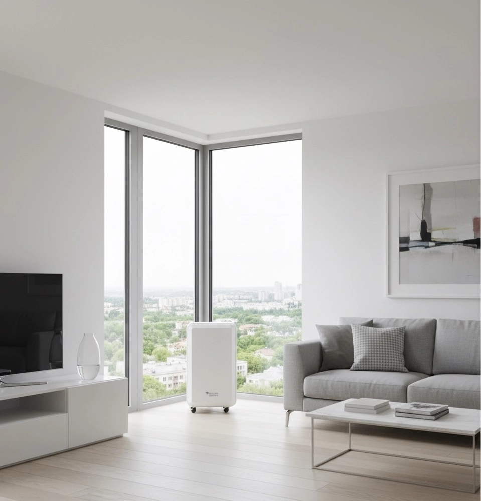 Razvlažilnik za spalnico tihi nočni način Mycond Roomer Smart 12