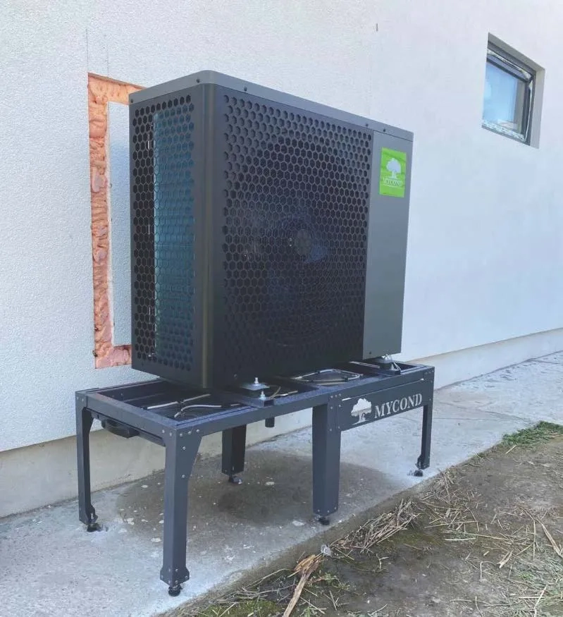 Ogrevanje stanovanjskih hiš s sistemom Mycond BeeHeat Split Heat Pump