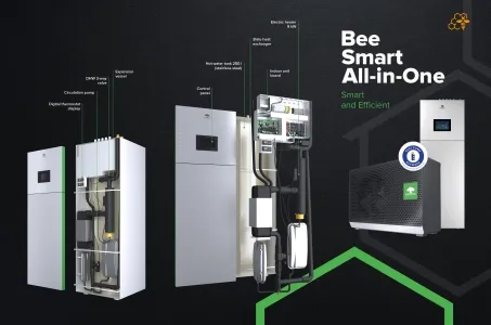 7 prednosti serije toplotnih črpalk BeeSmart All-in-One