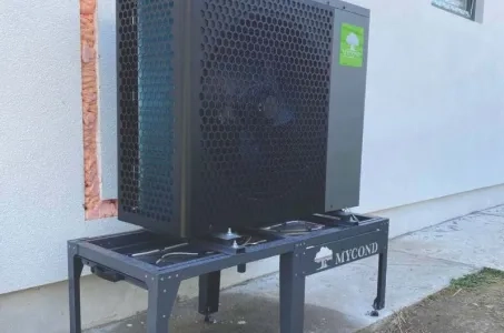 Ogrevanje stanovanjskih hiš s sistemom Mycond BeeHeat Split Heat Pump