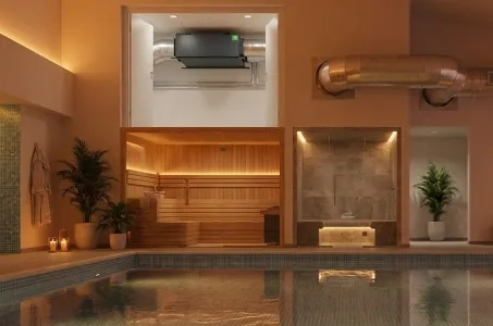 Zahteve za prostor za kanalni razvlaževalnik MSHA(C): tehnični prostor, zračni kanali, prostor in neprekinjeno delovanje