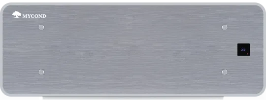 Oblikovalske stenske ventilatorske spiralne enote Serija Silver Glass Wall