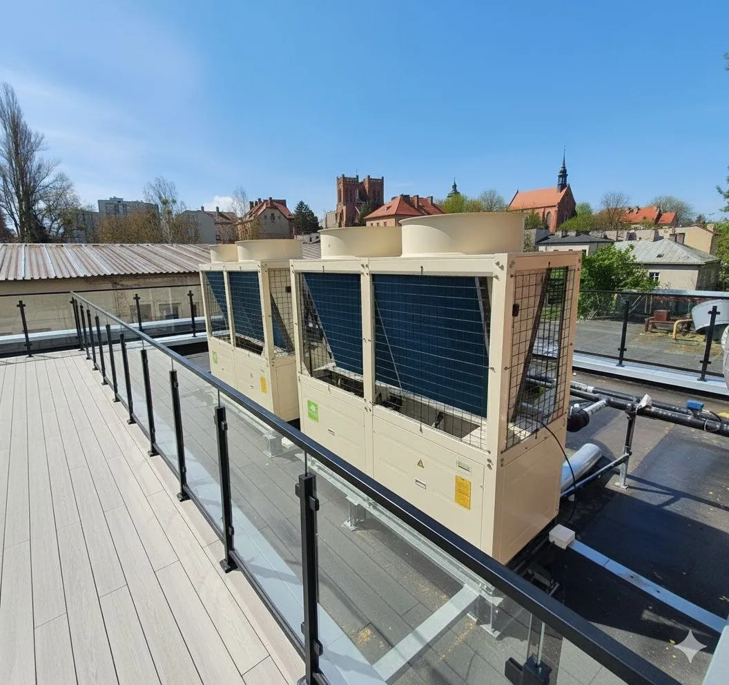 Modularne toplotne črpalke za ogrevanje hotelov na primeru Mycond MCU-YHE