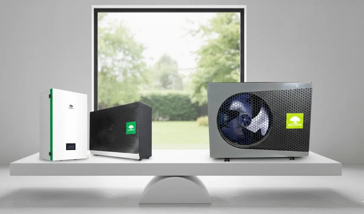 Monoblok ali split-sistem: tehnične razlike toplotnih črpalk in kriteriji izbire za vaš dom